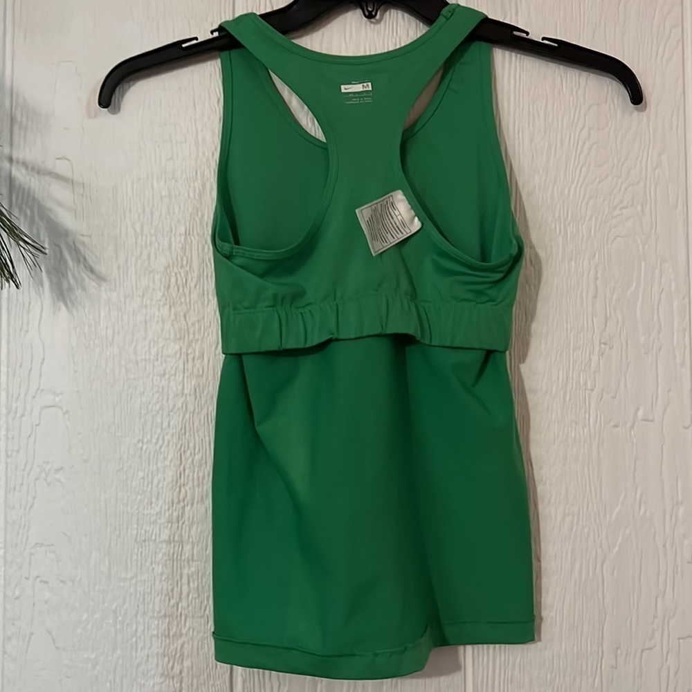 Nike Green Racerback Tank Top - Picture 7 of 8